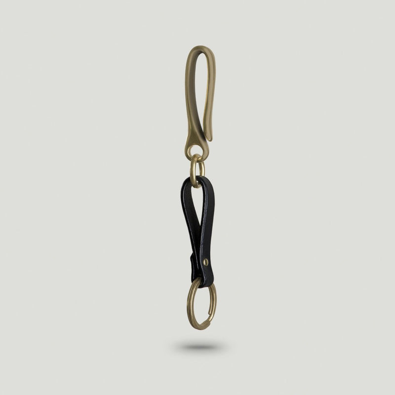 Wolf Brass Keyhook - Wolf Leather Goods