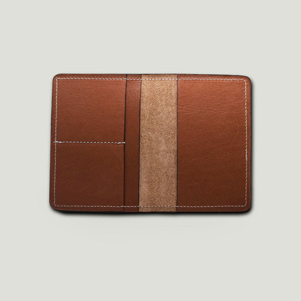Wolf Passport Wallet - Brown - Wolf Leather Goods