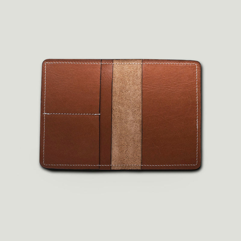 Wolf Passport Wallet - Brown - Wolf Leather Goods