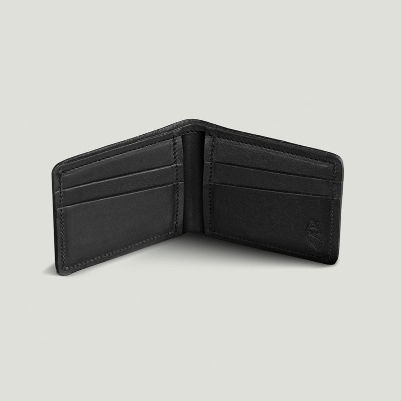 Wolf Wallet No 1 - Black - Wolf Leather Goods