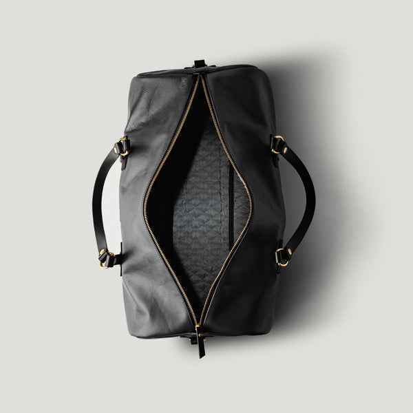 Wolf Leather Weekender Black - Wolf Leather Goods