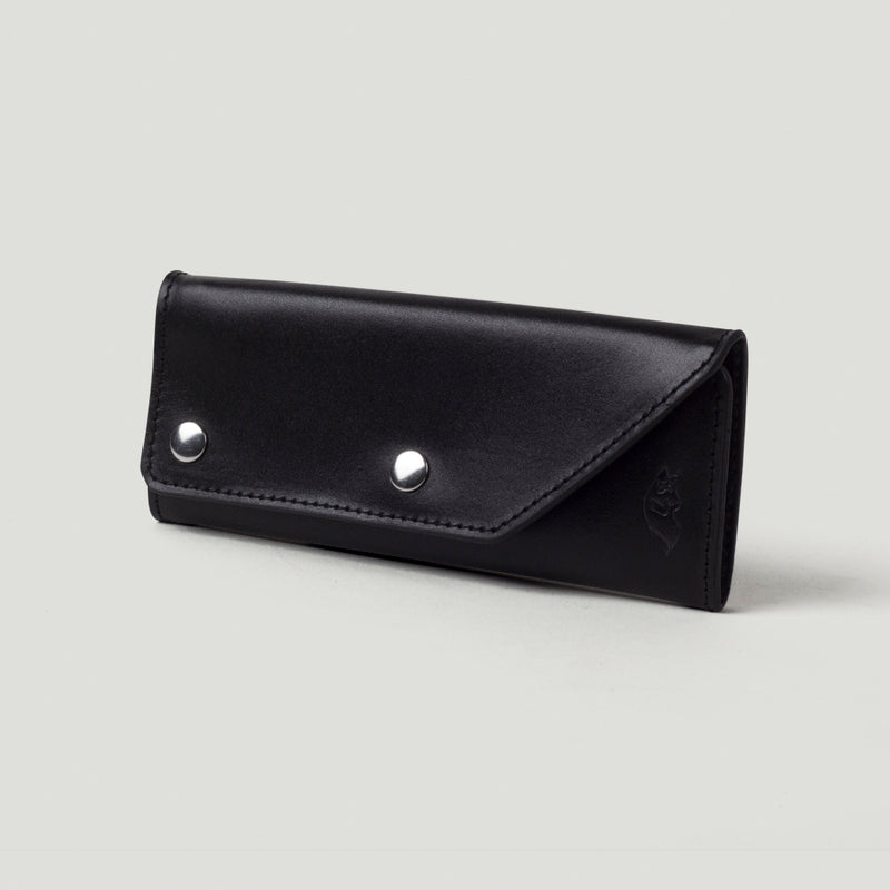 Wolf Trucker Wallet - Black - Wolf Leather Goods