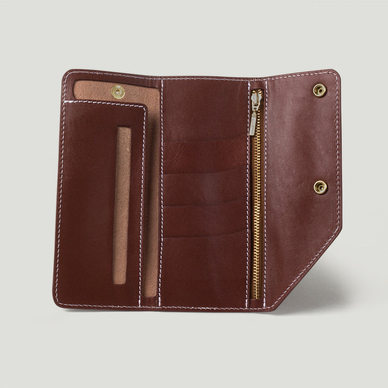 Wolf Trucker Wallet - Brown - Wolf Leather Goods